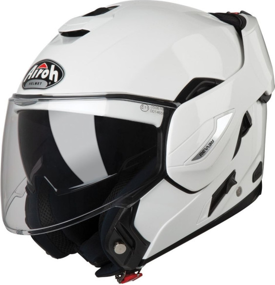 Casca Moto Flip-Up Rev19 White Gloss