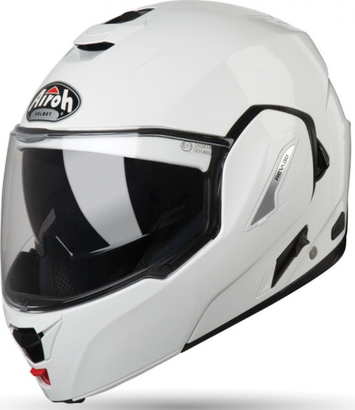 Casca Moto Flip-Up Rev19 White Gloss