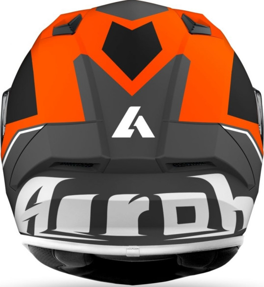 Casca Moto Full-Face Valor Wings Orange Matt