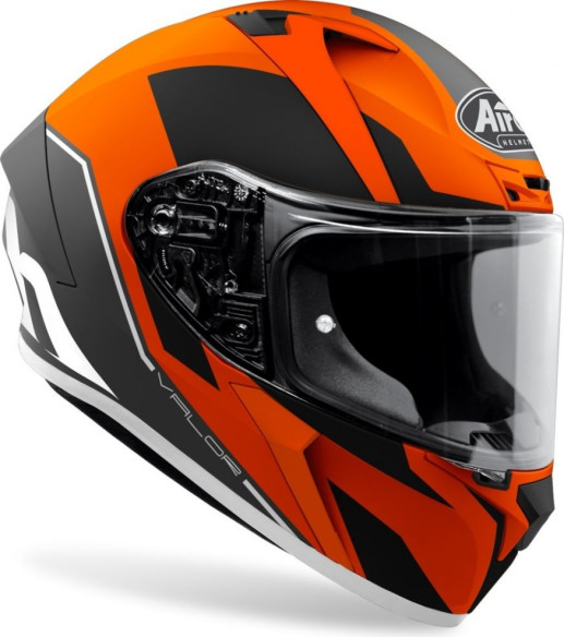 Casca Moto Full-Face Valor Wings Orange Matt