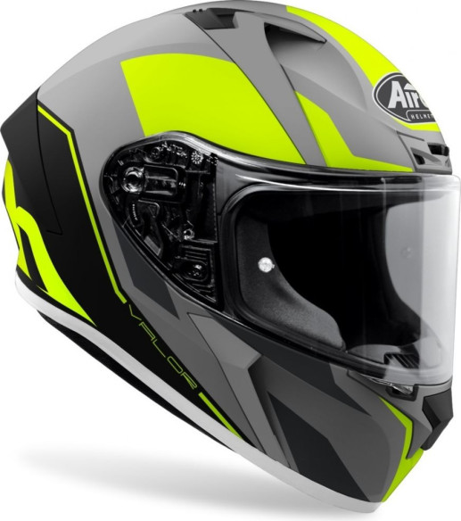 Casca Moto Full-Face Valor Wings Yellow Matt