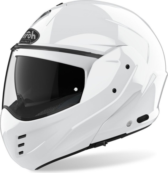 Casca Moto Flip-Up Mathisse White Gloss