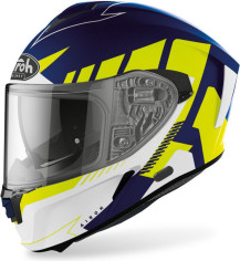 Casca Moto Full-Face Spark Rise Blue/Yellow Matt