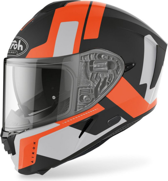 Casca Moto Full-Face Spark Shogun Orange Matt