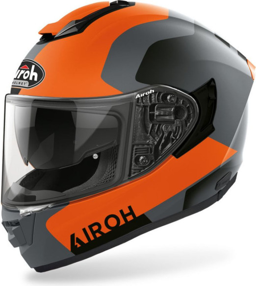 Casca Moto Full-Face St.501 Dock Orange Matt