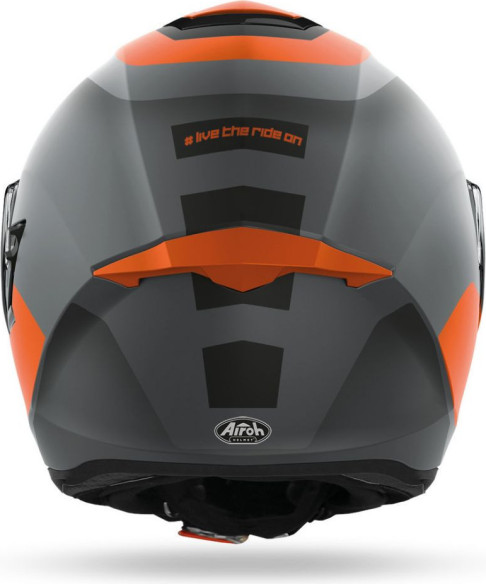 Casca Moto Full-Face St.501 Dock Orange Matt