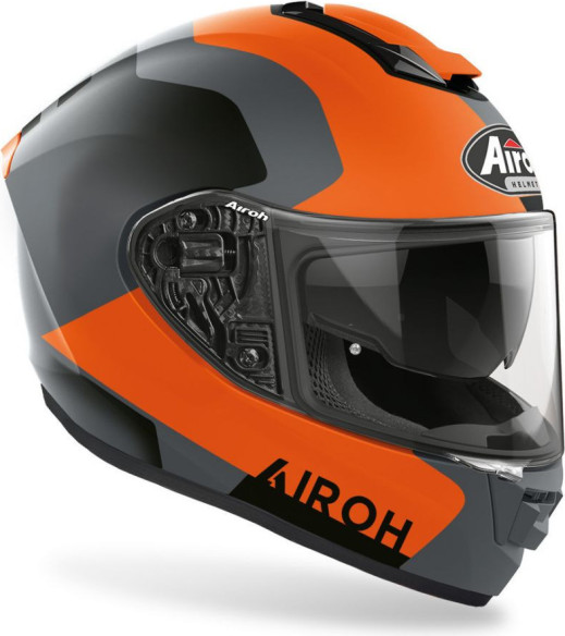 Casca Moto Full-Face St.501 Dock Orange Matt