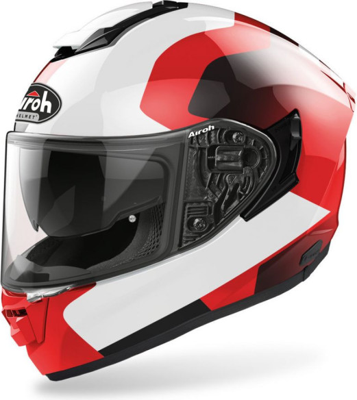 Casca Moto Full-Face St.501 Dock Red Gloss