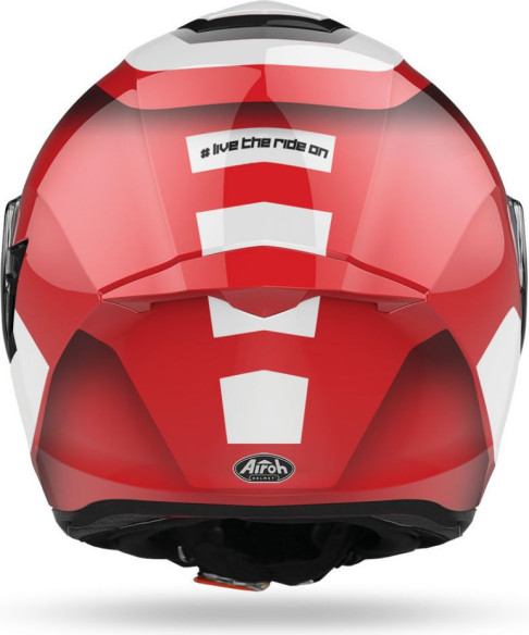 Casca Moto Full-Face St.501 Dock Red Gloss