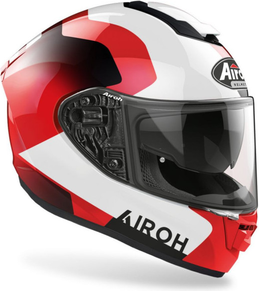 Casca Moto Full-Face St.501 Dock Red Gloss