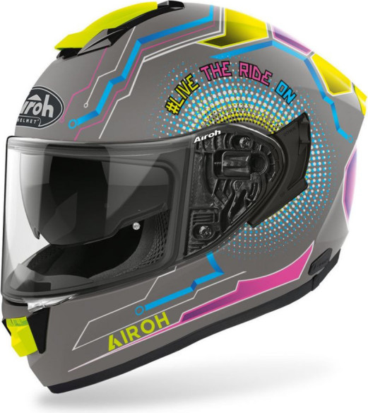 Casca Moto Full-Face St.501 Power Matt
