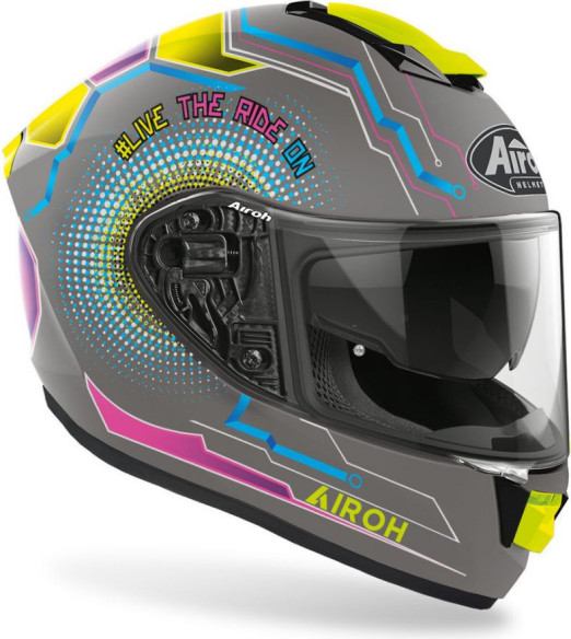 Casca Moto Full-Face St.501 Power Matt