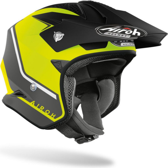 Casca Moto Jet Trr-S Keen Yellow Matt