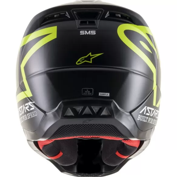 Casca Enduro SM5 Comps Black/Yellow
