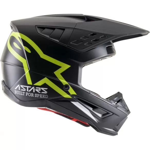 Casca Enduro SM5 Comps Black/Yellow