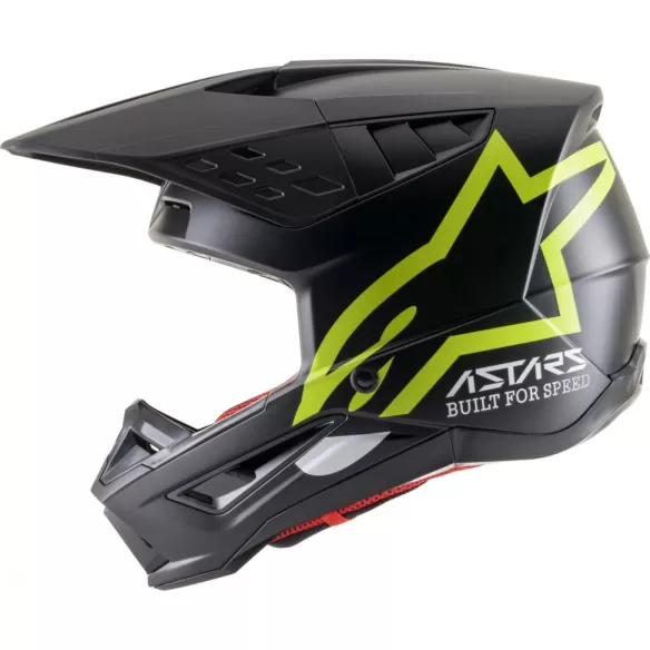 Casca Enduro SM5 Comps Black/Yellow