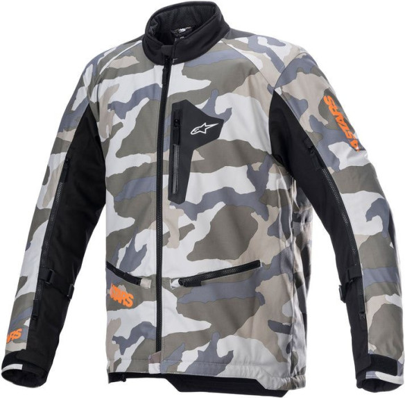 Geaca Moto Textila Venture XT Camo/Orange Fluo