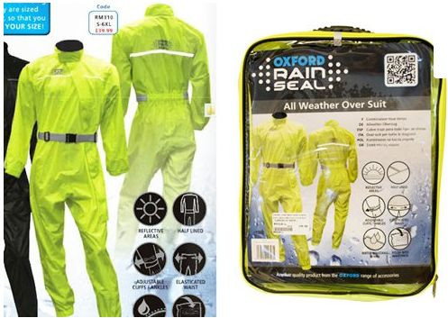 Costum Impermeabil Galben Fluorescent