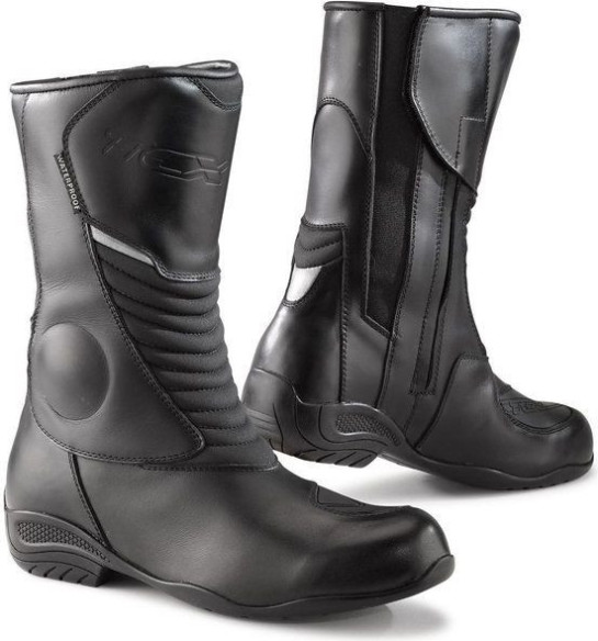 Cizme Moto Touring Lady Aura Plus WP Black