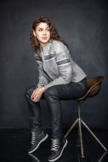 Jeans Dama Aspect Cerat Karen Wax