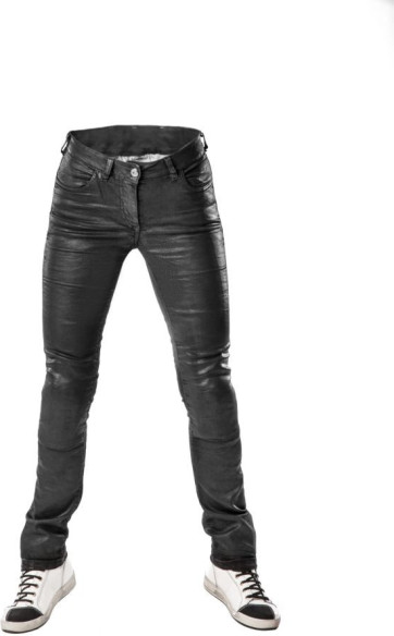 Jeans Dama Aspect Cerat Karen Wax