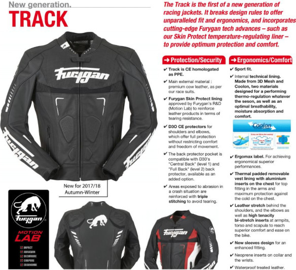Geaca Moto Piele Track 18