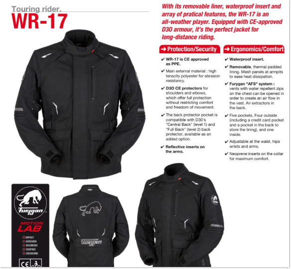 LICHIDARE STOC Geaca Moto Textila Impermeabila Touring WR17 18