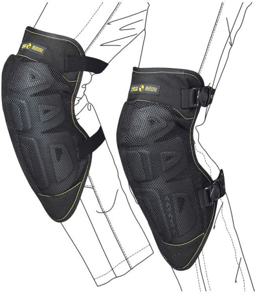 Genunchiere Moto K-Net Black