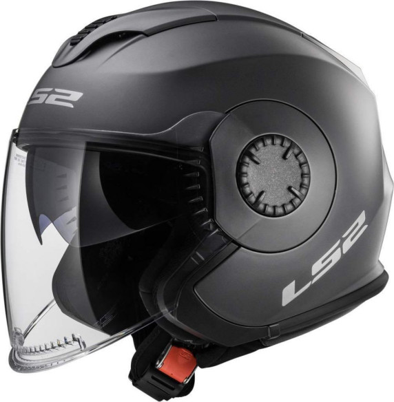 Casca Jet OF570 Verso Matt Titanium