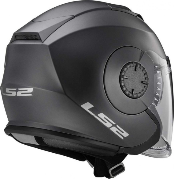 Casca Jet OF570 Verso Matt Titanium