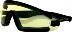 Ochelari Wrap Around Wide Vision Black Lenses Yellow