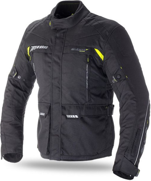 Geaca Moto Textila Impermeabila SD-JT41 Black/Yellow
