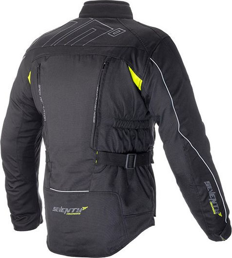 Geaca Moto Textila Impermeabila SD-JT41 Black/Yellow