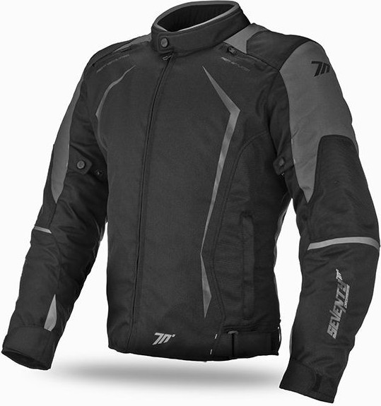 Geaca Moto Textila Impermeabila SD-JR47 Black/Gray