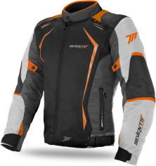 Geaca Moto Textila Impermeabila SD-JR47 Gray/Orange