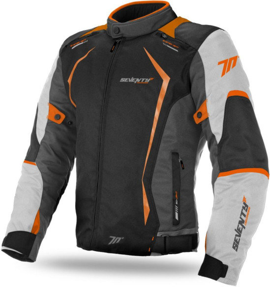 Geaca Moto Textila Impermeabila SD-JR47 Gray/Orange