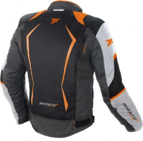 Geaca Moto Textila Impermeabila SD-JR47 Gray/Orange