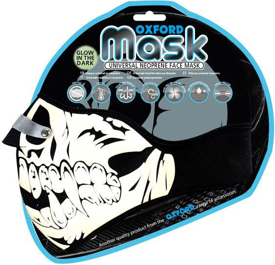 Masca din neopren fata - Glow Skull