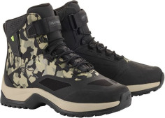 Cizme CR-6 Drystar Black/Military Green