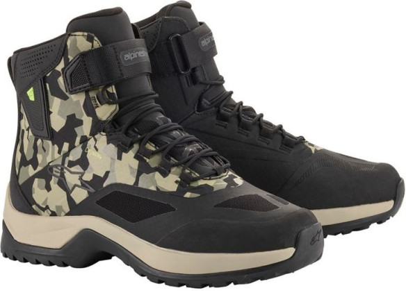 Cizme CR-6 Drystar Black/Military Green