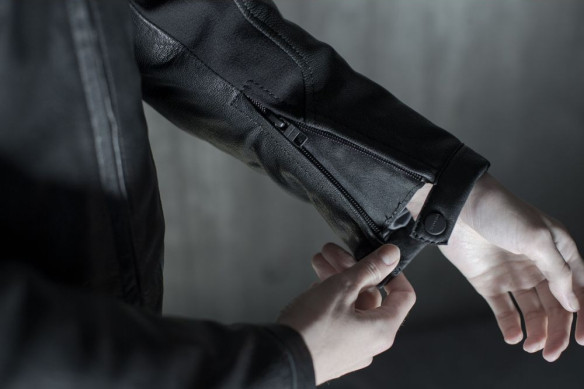 Geaca Moto Piele Mystic Black