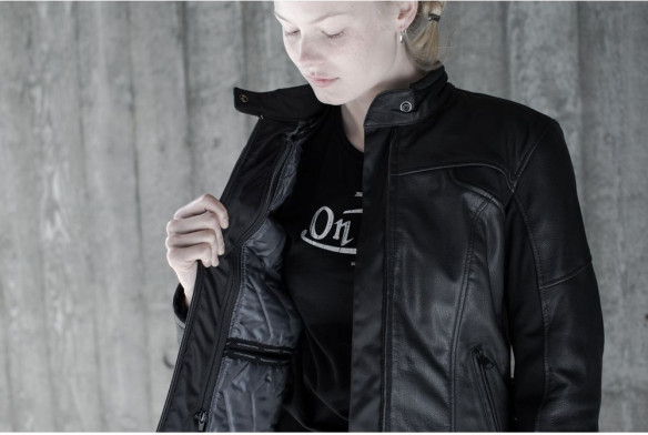 Geaca Moto Piele Mystic Black
