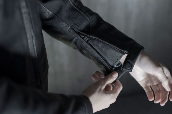 Geaca Moto Piele Mystic Black