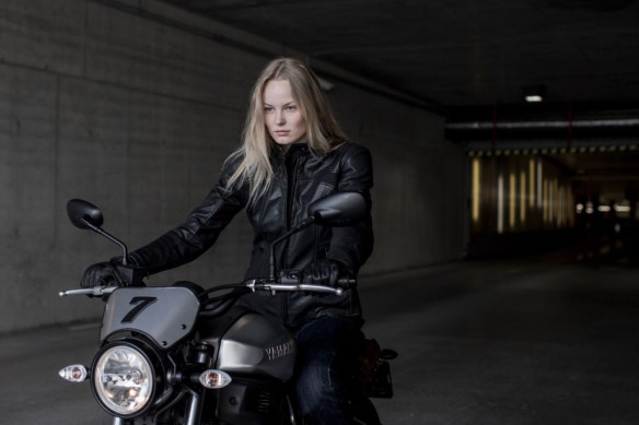 Geaca Moto Piele Mystic Black