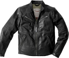 Geaca Moto Piele Garage Black