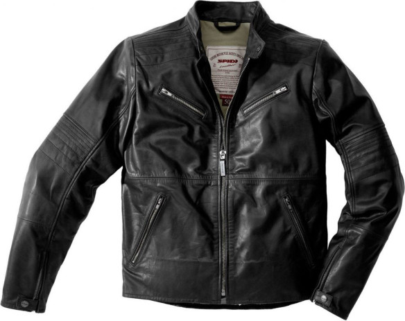 Geaca Moto Piele Garage Black