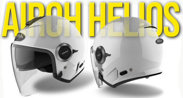 Casca Moto Jet Helios White Gloss
