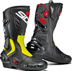 Cizme Vertigo 2 Black/Yellow Fluo