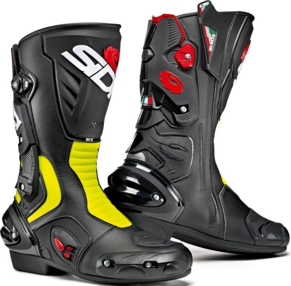 Cizme Vertigo 2 Black/Yellow Fluo