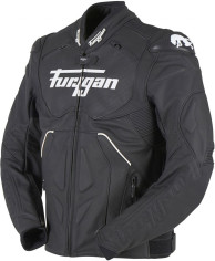 Geaca Moto Piele Raptor Evo Black/White